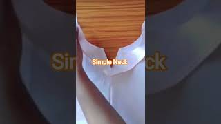 Simple Nack Kurta #fashion #trending #trend#simple#creative#tips#tipsandtrick#youtubeshorts #shorts