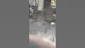 Zinc powder block press machine. mineral block making machine. How to make salt block?