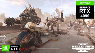 HELLDIVERS 2: DEFEND WEZEN on RTX 4090 24GB (4K Maximum Graphics)