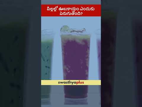 పిల్లల్లో ఊబకాయం ఎందుకు పెరుగుతోంది? | Obesity in Children: What are the causes? | Dr Reshma Kolluru