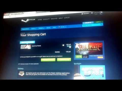 Как покупать игры в steam?