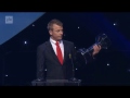 Kimi Räikkönen Receives an Award
