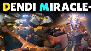 DENDI vs MIRACLE- - TINY vs JUGGERNAUT FIGHT! - FPL DOTA 2