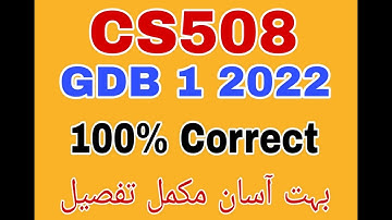 cs508 gdb solution fall 2022|cs508 gdb fall 2022|cs508 gdb solution 2022|cs508 gdb fall 2022