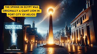 The Sphinx in Egypt was Originally a Giant Lion in port city of Helios #egypt #sphynx #pyramids