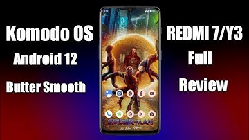 Komodo OS Android 12 For Redmi 7/Y3|Butter Smooth Experience|Install Komodo OS In Redmi 7/Y3|