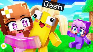 Playing as a BABY BANANA in Minecraft!