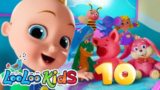 Ten In The Bed - Fun Songs for Toddlers - Nursery Rhymes & Baby Songs - Entertaining Songs For Kids!