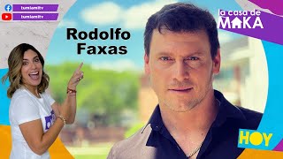 El actor Rodolfo Faxas por primera vez en #lacasademaka noche de anécdotas.