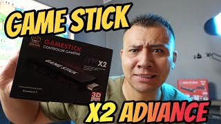 UNBOXING & REVIEW CONSOLA GAME STICK X2 ADVANCE GD10 EMULADOR PLAY STATION 1 GAMEBOY N64 PSP NDS