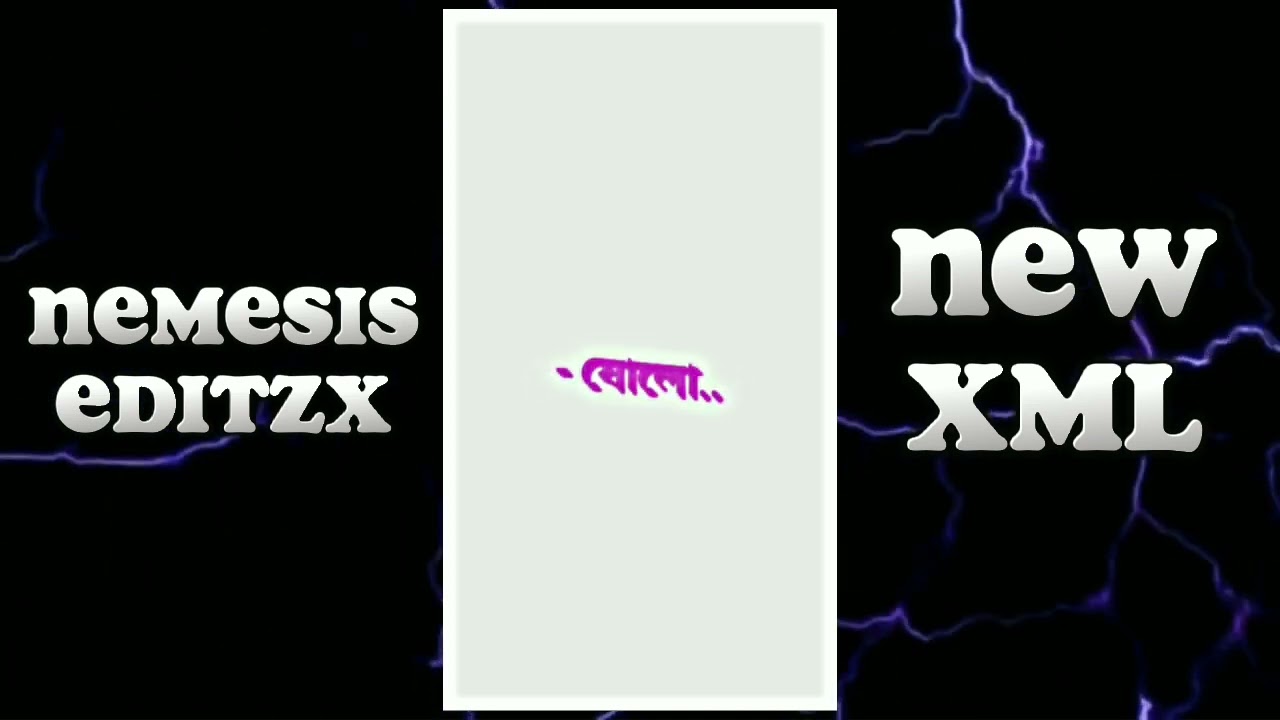 New⬇️ Trend🤟 xml🌃 by👿 Nemesis🌻🌐 EditZX for Alight☑️ Motion ⬆️