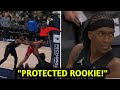FIGHT! 😱 Terance Mann DEFENDS Egor Demin After Dirty Shove! #nba