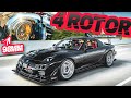 1000+HP 4 Rotor RX7 is MENTAL! “STREET LEGAL Mazda 787B” Highway Pulls (Sounds Like F1 Car!)