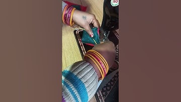 How to make fabric latkan || Easy latkanmaking tutorial || Make latkan in just 2 min.#shorts #tip