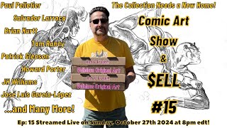COMIC ART SHOW & SELL #15 - Harts Collection Needs New Homes!
Hey Everyone! Please join us this Sunday as Hart steps into the studio to offer more of his collection for sale! Well be streaming live at my regular day and time, Sunday, October 27th at 5pm Pacific, 8pm Eastern! Were looking forward to seeing everyone here!
CHAPTERS/TIMESTAMPS:
00:00 Intro - Saying hello & chatting with everyone
26:07 Annihilation Conquest page by Tom Raney & Scott Hanna
27:33 Annihilation Conquest Warlock Homage Splash by Tom Raney & Scott Hanna
30:32 Batman: Detective No.27 Graphic Novel page by Peter Snejbjerg
35:39 Batman: Family page by Rick Hoberg & Stefano Gaudiano
38:52 Batman: Legends of the Dark Knight page by JH Williams III & Mick Gray
51:25 Batman: Reign of Terror page by José Luis García-López
01:01:15 Fantastic Four page by Salvador Larroca & Art Thibert
01:04:07 JLA page by Howard Porter & John Dell
01:14:35 JLA Splash Page by Howard Porter & John Dell (who also feature as characters!)
01:18:02 JSA page featuring Powergirl by Pat Gleason & Christian Alamy
01:23:01 JSA page featuring Stargirl and Stripe by Dale Eaglesham & Art Thibert
01:25:59 JSA page featuring Stargirl, Stripe & Flash by Dale Eaglesham & Art Thibert
01:27:42 Justice League Quarterly page with rare Powergirl costume by Mike Collins & Terry Beatty
01:31:00 Legion of Super-Heroes page by Jeff Johnson
01:33:39 Martian Manhunter by Eddy Barrows & Eber Ferreira
01:36:58 Sable: Return of the Hunter by Bill Jaaska & Hazlewood
01:43:40 Legion of Super-Heroes in the 31st Century page by Alex Serra (1st of 3 consecutive)
01:47:11 Legion of Super-Heroes in the 31st Century page by Alex Serra (2nd of 3 consecutive)
01:49:10 Legion of Super-Heroes in the 31st Century page by Alex Serra (3rd of 3 consecutive)
01:50:32 The Sixth Gun page by Brian Hurtt
01:53:45 Promo for Next Weeks Live Art Preview/Drop of Poison Ivy/Swamp Thing
01:59:11 Wanted page featuring Eminem (Marshal Mathers) by J.G. Jones
02:01:28 Wanted page featuring Death of Mr. Freeze by J.G. Jones
02:09:25 War of Kings Splash Page by Paul Pelletier & Rick Magyar
02:15:26 War of Kings page by Paul Pelletier & Rick Magyar
02:17:33 War of Kings page by Paul Pelletier & Rick Magyar
02:22:44 DaCollector is my real name!
02:23:28 Closing out the show
LINKS:
Hart Rieckhof
https://www.comicartfans.com/GalleryDetail.asp?GCat=2587
Rubén DaCollector
https://www.comicbookartgallery.com/artdropnewsletter.asp
https://www.comicartfans.com/GalleryDetail.asp?GCat=30114
https://www.facebook.com/ruben.dacollector
https://www.instagram.com/rubendacollector/ COMIC ART SHOW & SELL #15 - Harts Collection Needs New Homes!