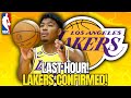 LAST HOUR! THE LAKERS DECISION THAT SURPRISED EVERYONE! LAKERS UPDATE! LOS ANGELES LAKERS NEWS! image