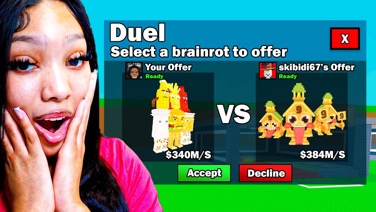 I PVP For All The NEW DIVINE Brainrots In Steal a Brainrot Duels!