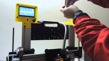 Ordbot Hadron Tutorials - Part 1 :  Mounting the Spool Holder