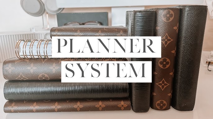 Plan With Me: Louis Vuitton Agenda Refill & DayDesigner Daily