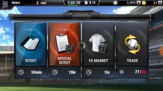 Couple of upgrades + tons of reports and trades MLB 9 Innings GM screenshot 4