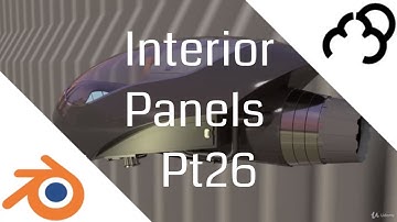 Interior Panels - Create a Scifi Spaceship in Blender - Tutorial Pt 26