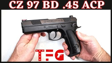 Cover Image for CZ 97 BD .45 ACP Review - TheFirearmGuy