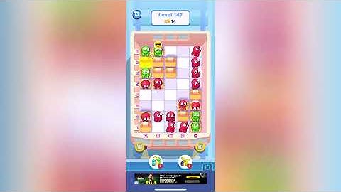 Seat Jam 3d Level 147 Solution Walkthrough 