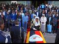 NAKIMULI HELLEN'S DEATH:  SP. AMONG RECEIVES BODY OF THE DECEASED MP ALONGSIDE LOP JOEL SSENYONYI