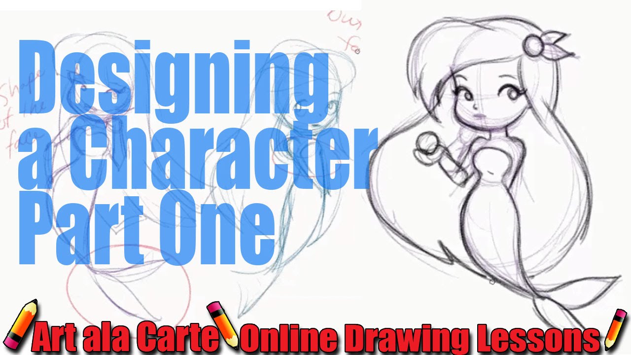 Designing a Character Part 1 - YouTube