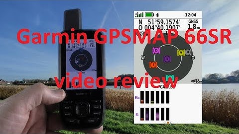 Garmin GPSMAP 66sr video review
