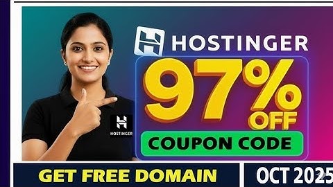Hostinger Promo Code | Hostinger Coupon Code, 2025