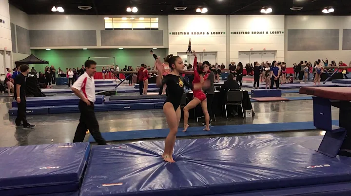 Alyssa Morales SoCal State 2017 Wildfire Gymnast L...