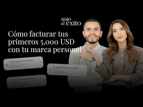 CLASE EN VIVO: Cómo facturar tus primeros 5,000 USD con tu marca personal
