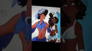 Rio characters as humans! (Old video i uploaded on 2020) #RIO #riodejaneiro