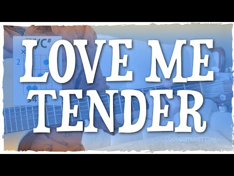 "Love Me Tender" Guitar Tutorial | Elvis Presley