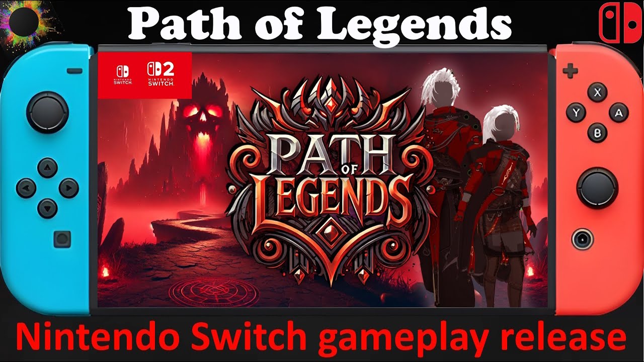 Path Less Switch Path of Legends - Nintendo Switch / Switch 2 Compatible gameplay ...