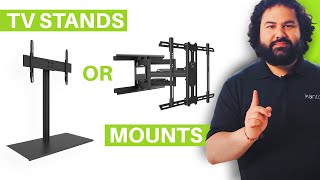 TV Stands vs Wall Mounts - Which is best for me? | Kanto Explains