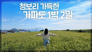 푸르른 요즘 가파도 1박2일 - 🏝️제주【30】