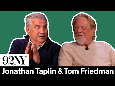 Jonathan Taplin in Conversation with Tom Friedman: <em>The End of Reality</em> and the War in Gaza