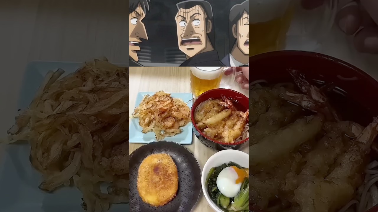 【1日外出録ハンチョウ】立ち食いそば屋。