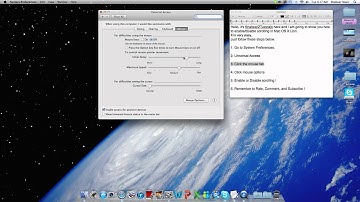 How to enable/disable scrolling on Mac OS X Lion