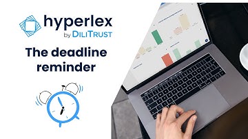 Hyperlex features - The deadline reminder