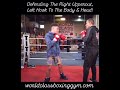 In boxing, great defense is about awareness, timing, and options. #boxing #boxingdefense