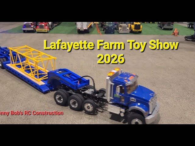 1/14 Scale RC Truck Parade Hauling Crane Parts - Lafeyette Farm