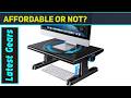 Monitor Stand Riser for Desk 360° Rotation Best Space Saving Setup Upgrade
