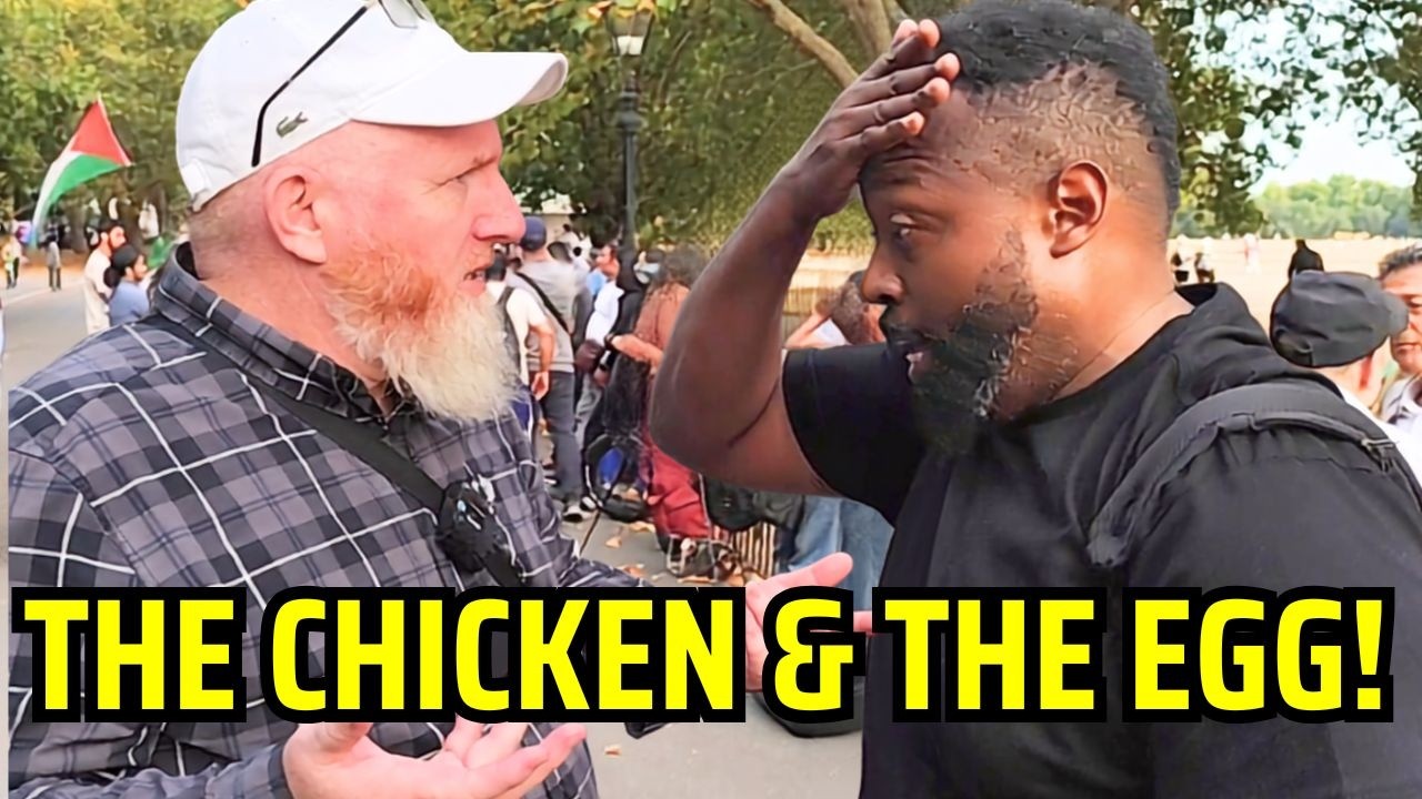 Thumbnail for American Preacher Messed Up With Hamza Den | Speakers Corner