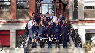 Welcome to Stratford College in our many languages!