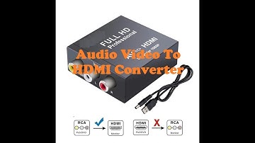 L7-AV (AUDIO VIDEO) TO HDMI CONVERTER