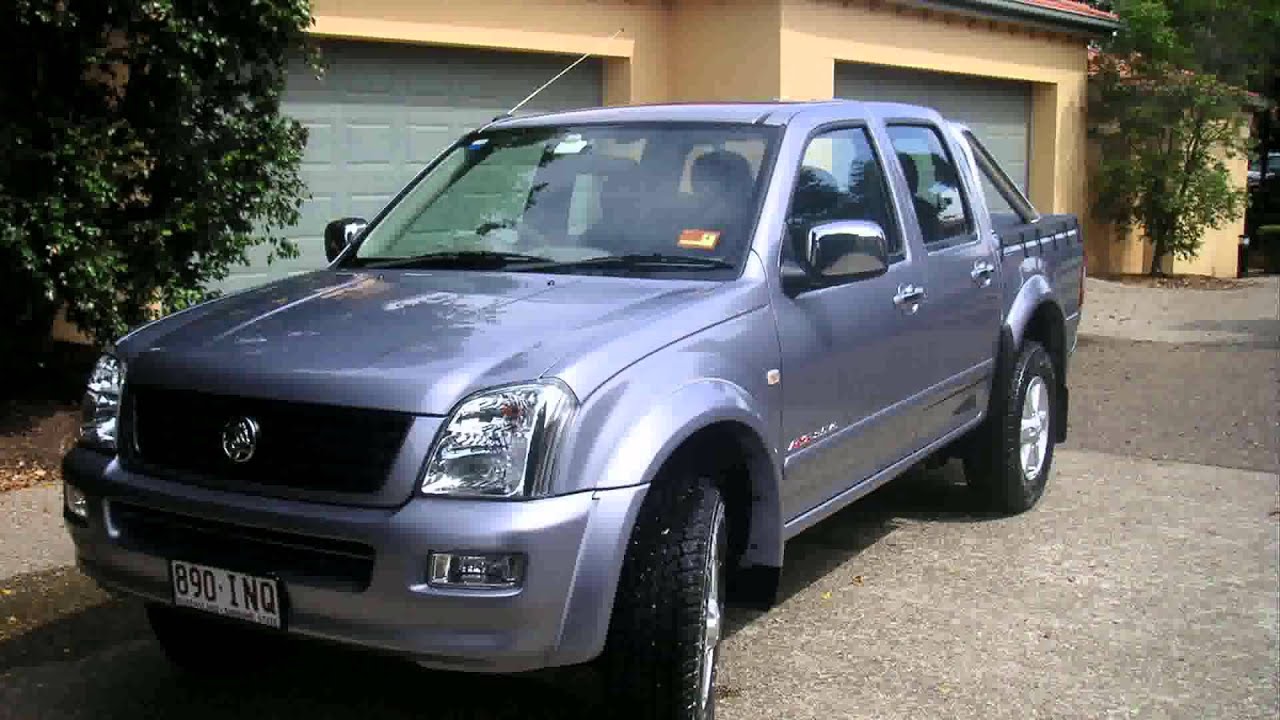 2008 holden rodeo - YouTube