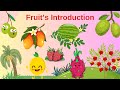 Super Fruits: Meet the Heroes of the Fruit World! | Learn Fruits name with Fun | Preschool learning